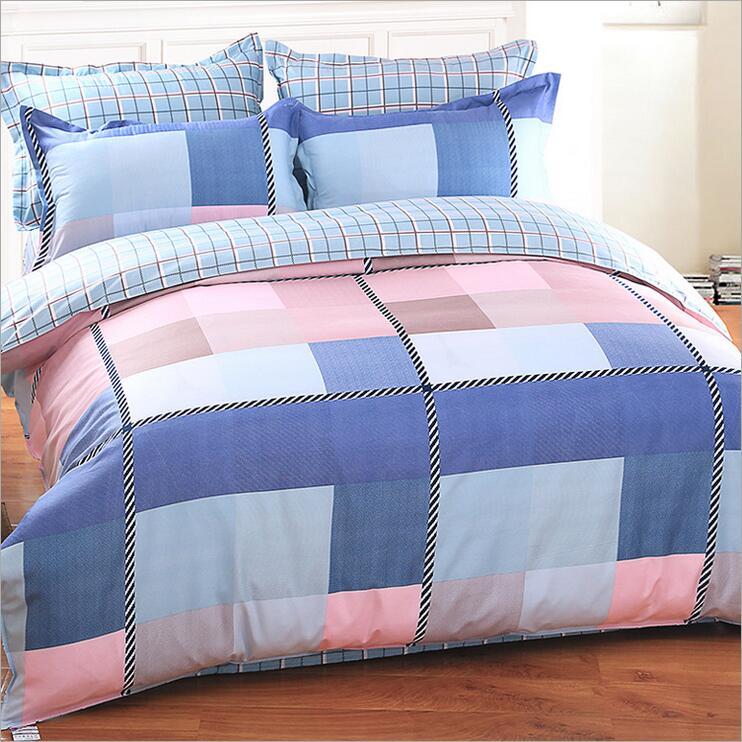 Two Sides Different Colors Bedding Set Sheet Duvet Cover Set