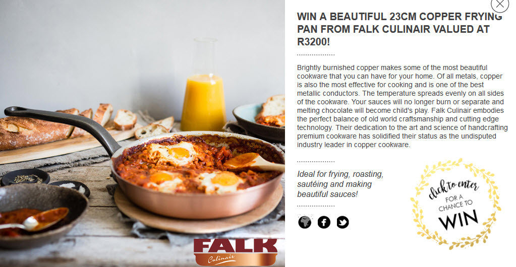 Win with Falk and Crush Magazine
