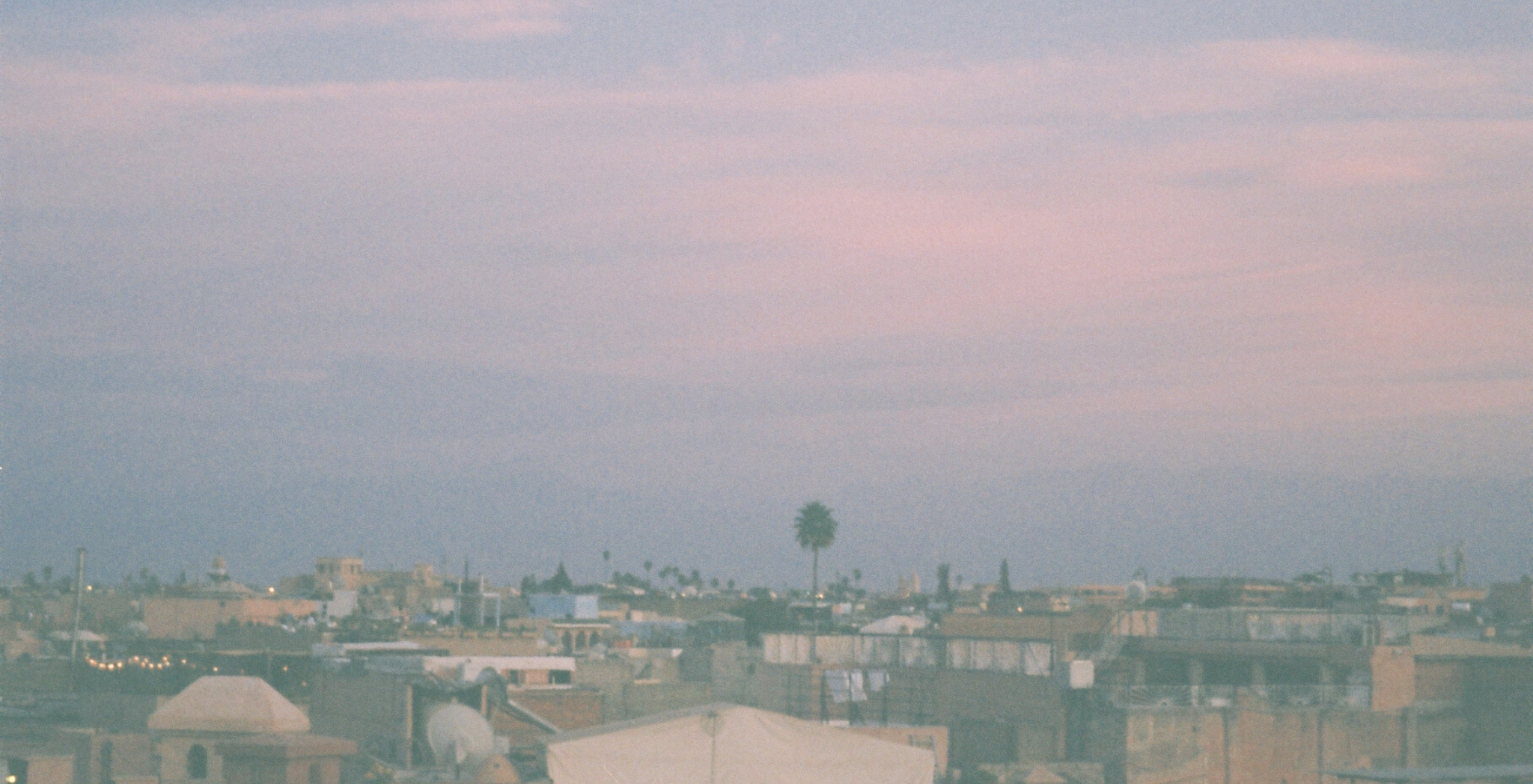 Morocco on film, sunsets in Marrakech