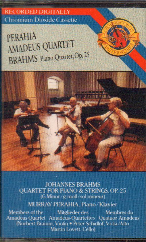 Brahms-Piano Quartet-Cassette
