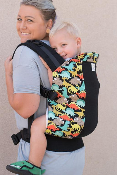 Kinderpack Buckle Baby Carrier Dino-mite with Koolnit