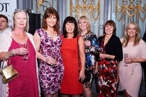 The Scottish contingency at The Greats Retailer Awards in 2017 including Helen Crawford from The Old School Beauly 