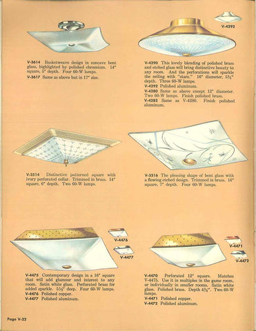 Virden Lighting Catalog 1959