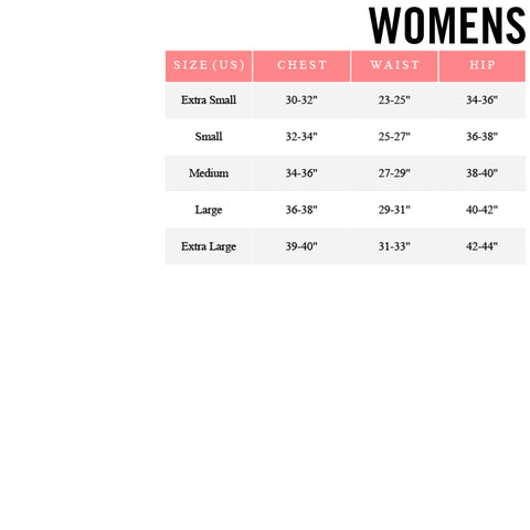 Womens Size Chart