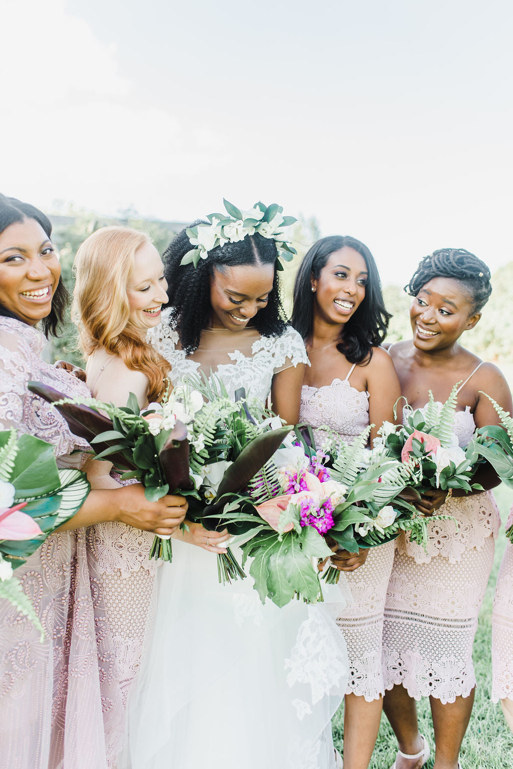 Bougainvillea Tropical Wedding Destination Inspiration Citrus Press Co