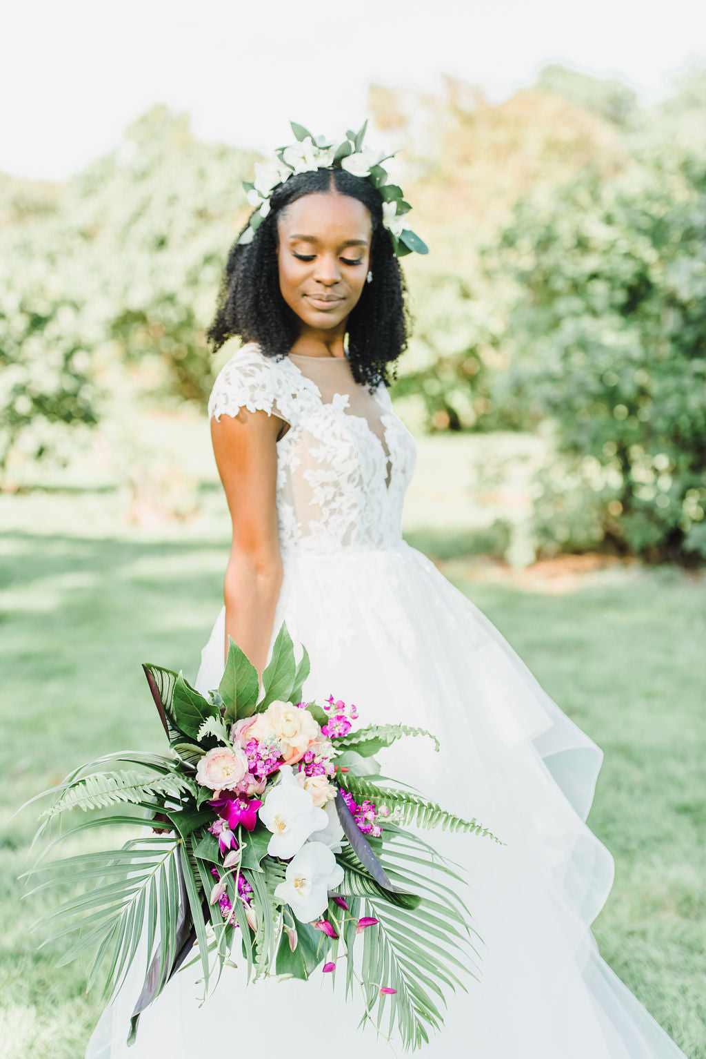 Bougainvillea Tropical Wedding Destination Inspiration Citrus Press Co