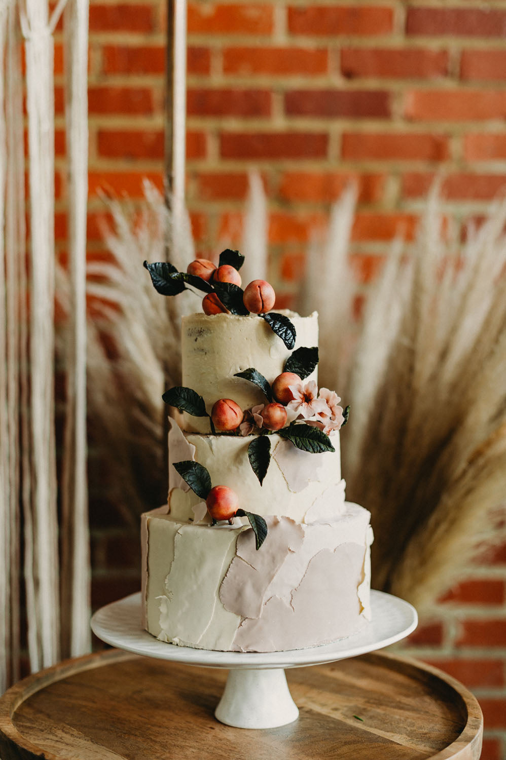 Citrus Wedding Inspiration Vintage Old Florida wedding cake