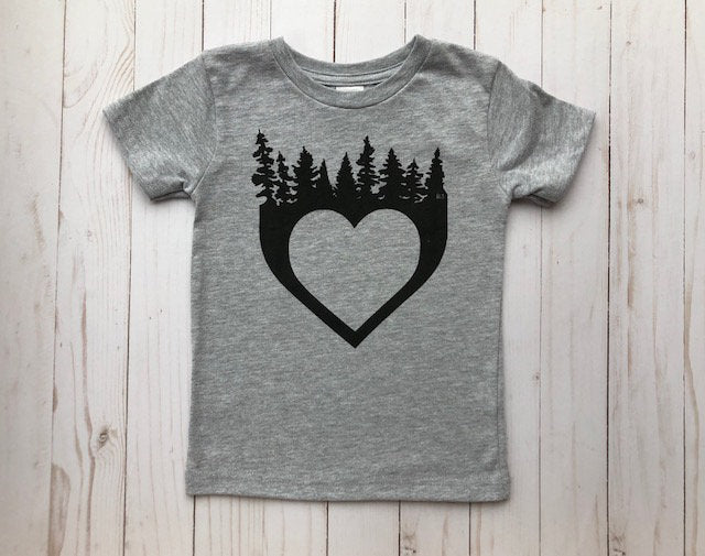 *Rcubed - Heart with Trees T-shirt