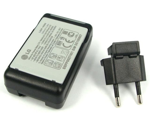 LG GW620 / GT540 USB Dual Desktop Battery Charger with Original LGIP-400N Battery Pack / EU Plug - Evertop Accessories Shop
