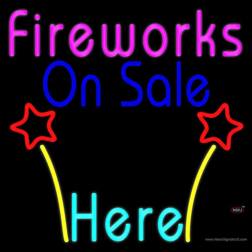 Fireworks On Sale Here Neon Sign Bro Neon Sign