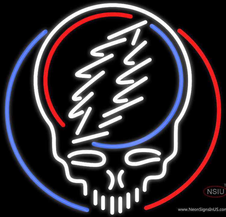 Custom Grateful Dead Logo Rock Band Neon Sign – Bro Neon Sign