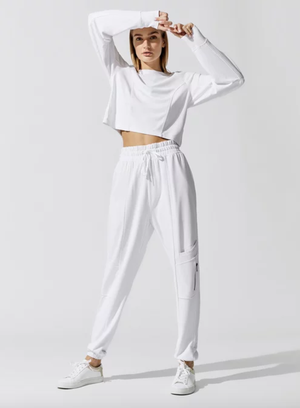 Carbon38 Loungewear Staying In CARBON38 Moto Jogger