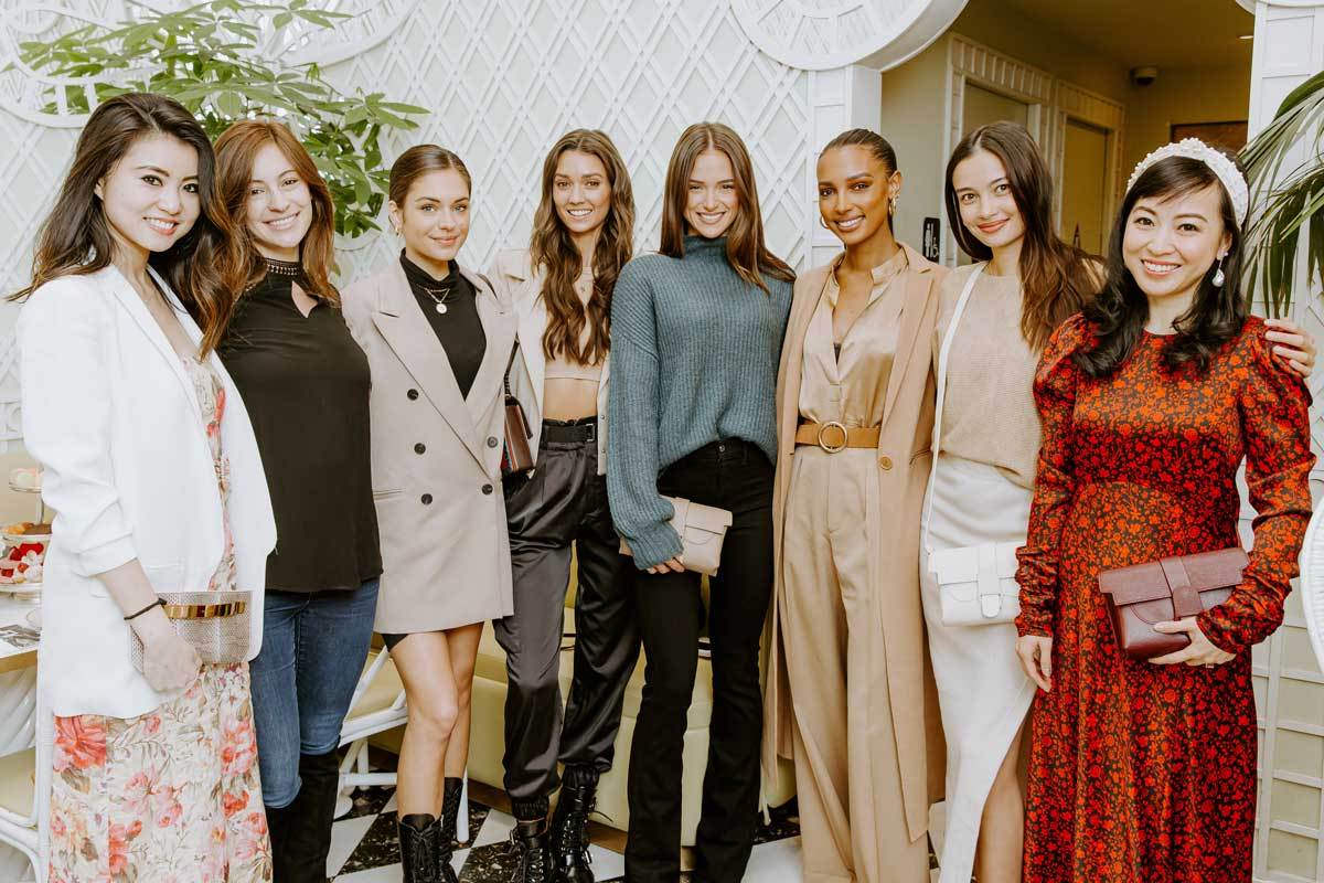 Co-founders Coral and Wendy celebrate Jasmine Tookes' partnership with SENREVE