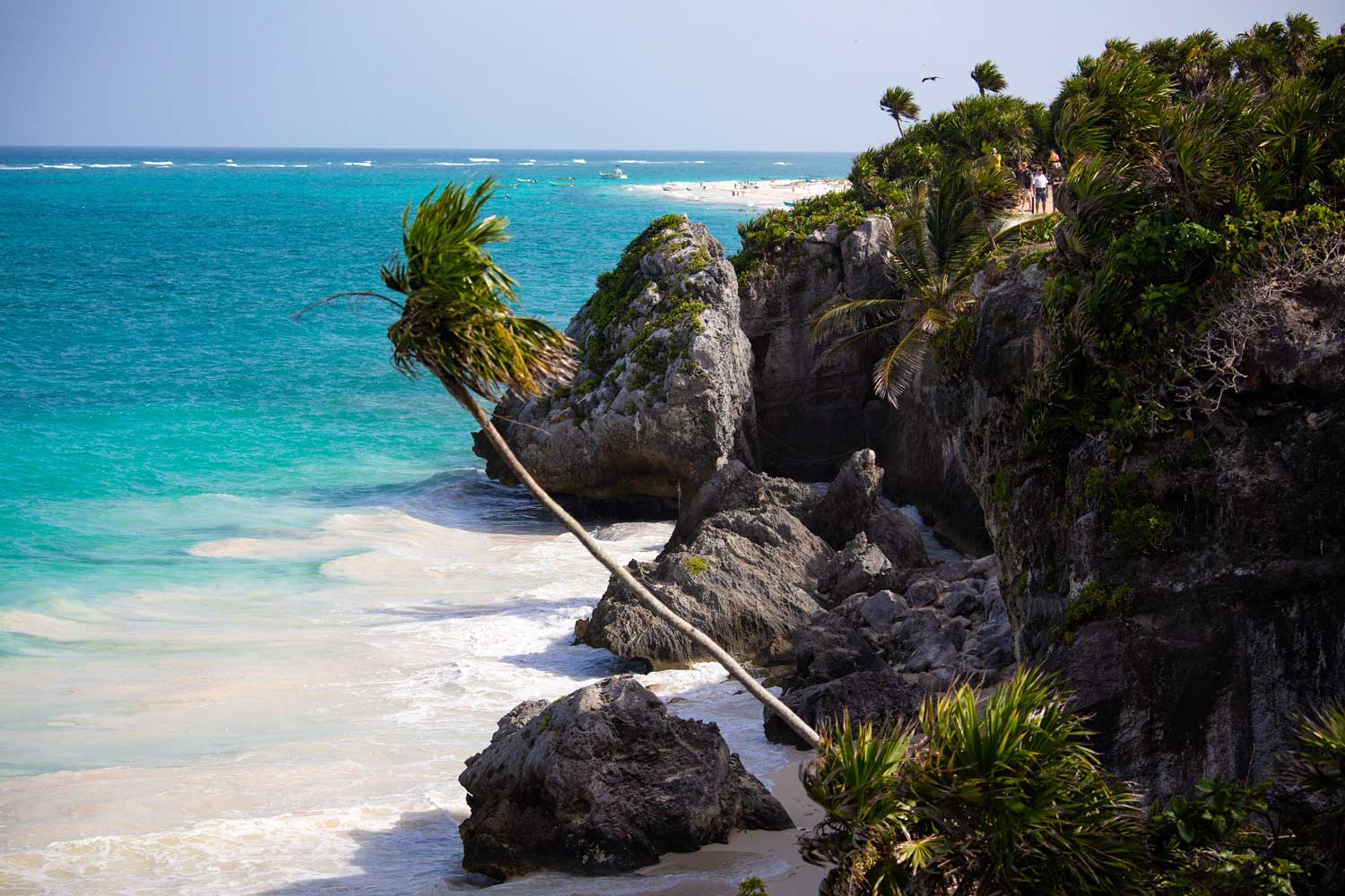 Tulum shoreline