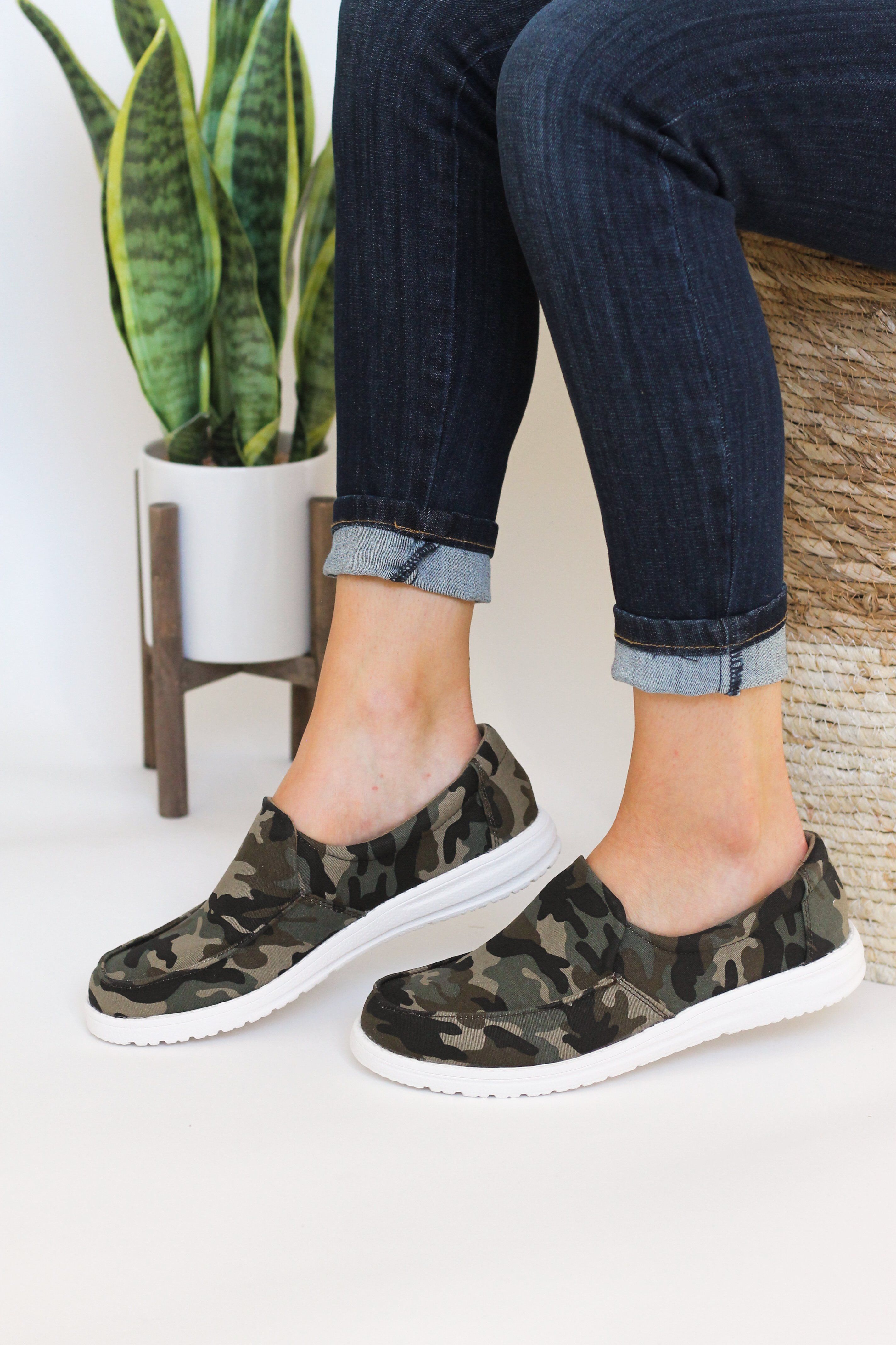 Not Rated Maya Sneakers in Camo - cantonclothingcompany