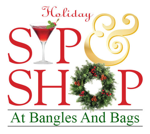 HOLIDAY SIP AND SHOP