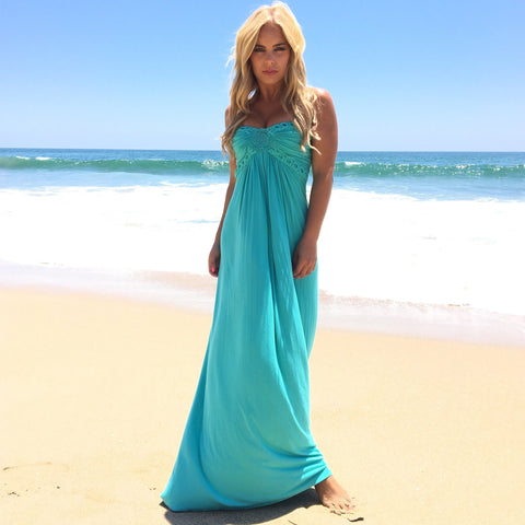 Mermaid Colors Maxi Dress
