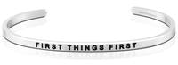 First Things First
