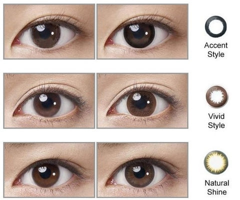 Define Vivid Accent Natural Effect | anytimecontacts.com.au