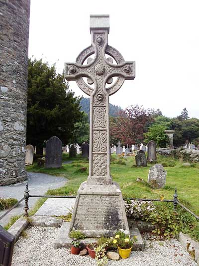 Celtic Cross at Glendalough