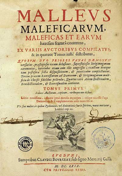 pentagram witchcraft - malleus maleficarum