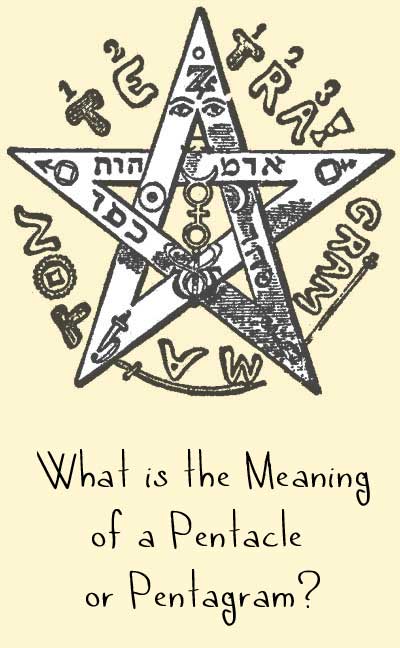 What does a pentagram mean? - Witch protection symbols