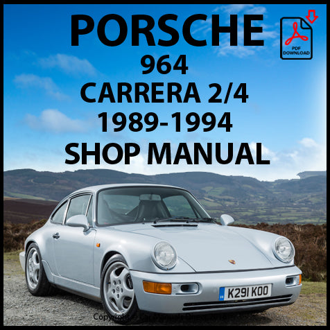 Porsche 964 technical manual
