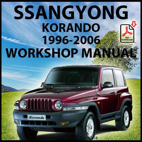 ssangyong korando 2020 owners manual