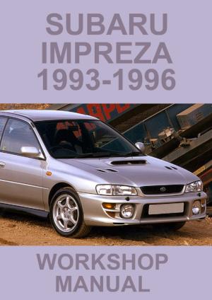 manual subaru impreza 1993