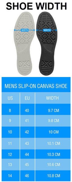 Men's Canvas Slip On Shoe