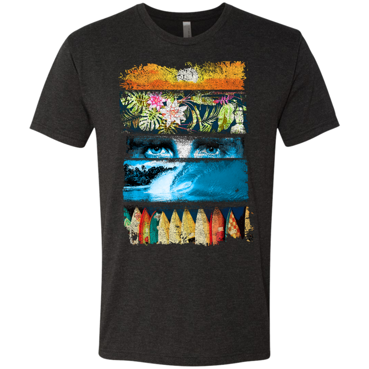 Surfing 'ABSTRACT SURFER' Crew Neck T-Shirt