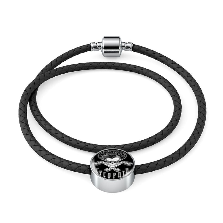 Cycling Cycopath 'SID' Leather Bracelet