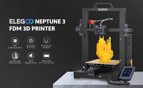 Elegoo Neptune 3 Pro - Imprimante 3D - Garantie 3 ans LDLC