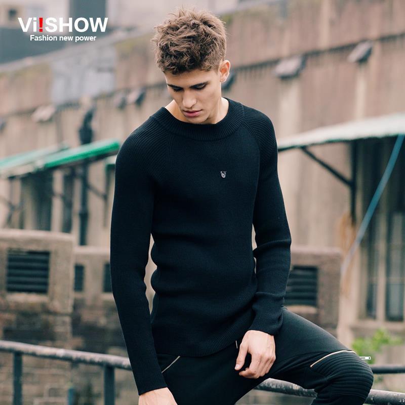 black sweater outfit male