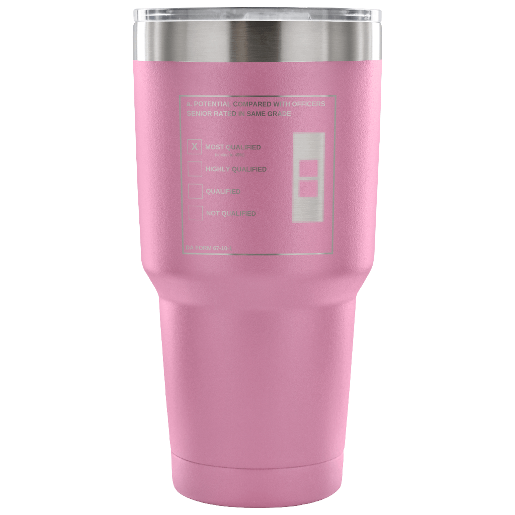 CW2 "Top Block" 30oz Tumbler (DA 67-10-1)