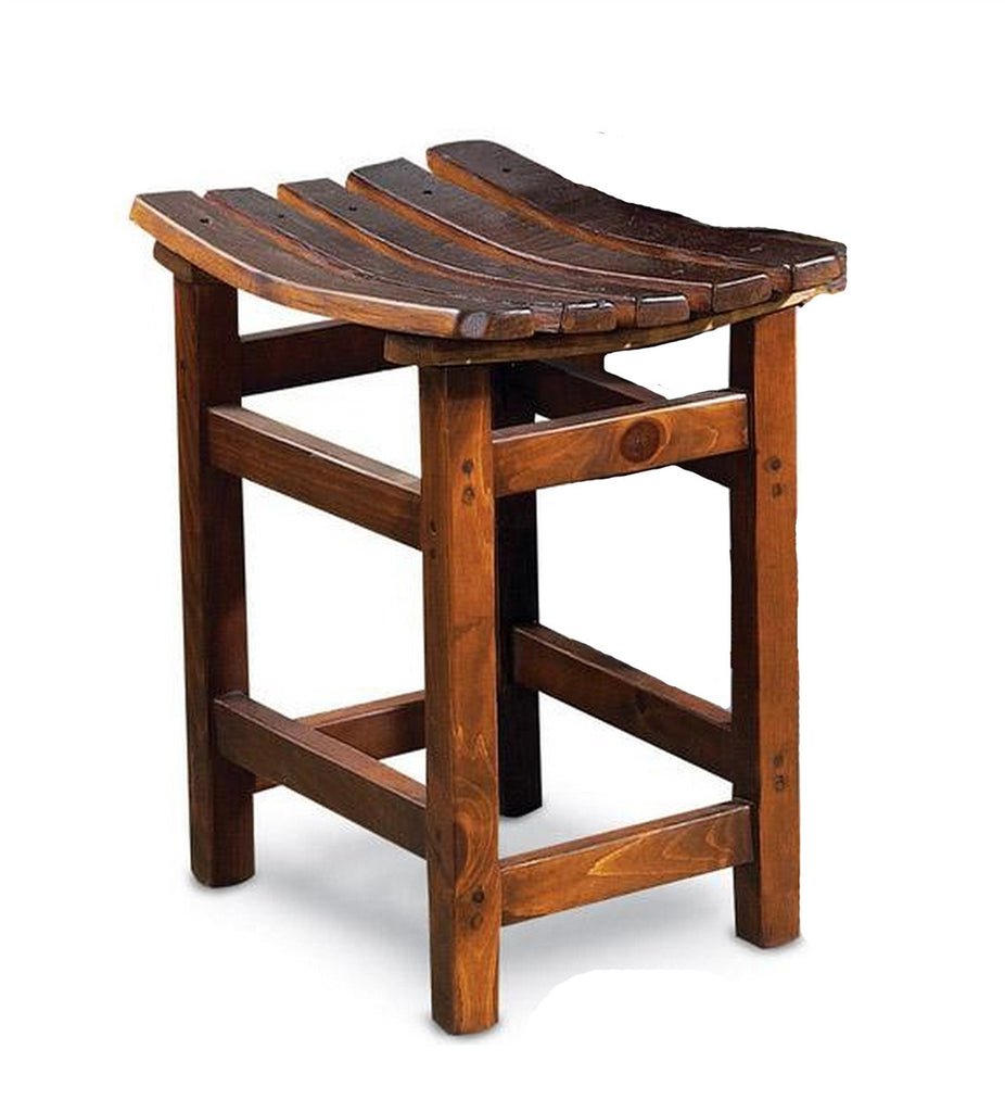 Reclaimed Wine Barrel Tasting Stool