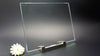 Flat glass laser photo crystals - large