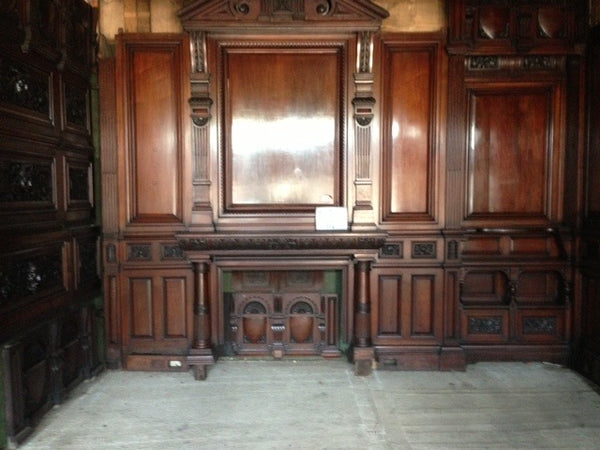 Victorian panelled room