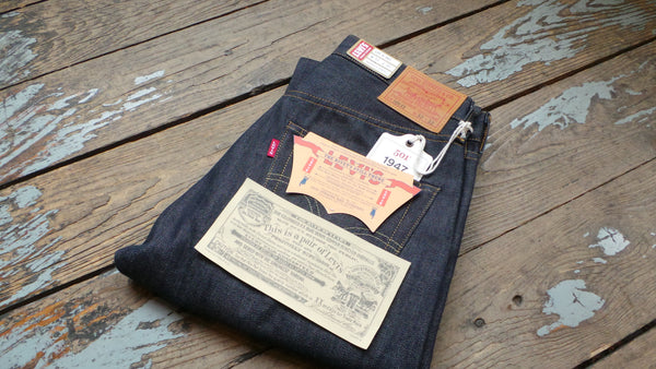 levis 501 raw denim