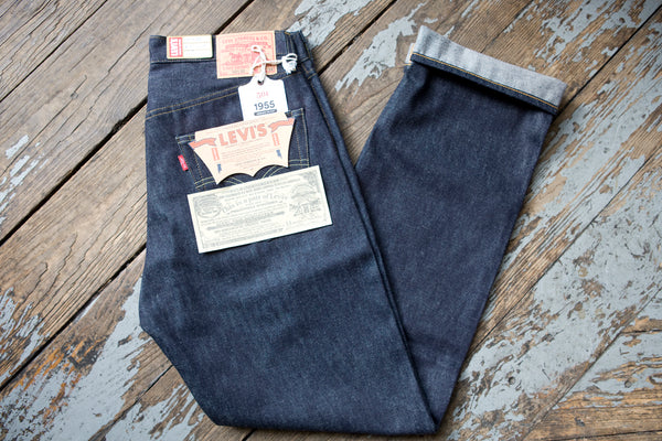 Levis 501 Raw Denim 1947 Red Selvedge 