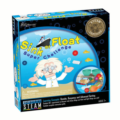 Great Explorations STEAM Sink or Float Super Challenge