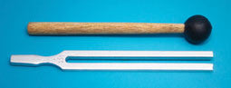 256 Hz Tuning Fork with Rubber Striker Set