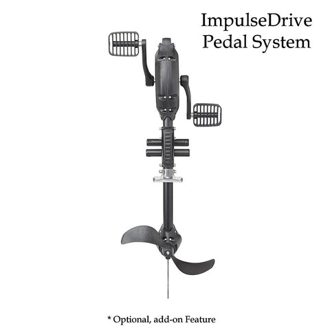 kayak creek point 65 kingfisher impulse drive impulsedrive kayak pedal system