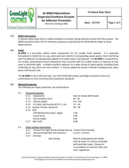 GLT-8360 Technical Data Sheet