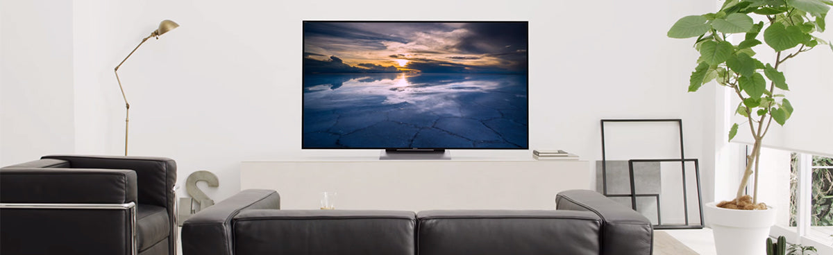 Sony 4K TV in a living room