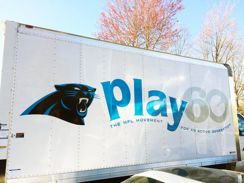 Carolina Panthers Play 60 Van by Freeman's Car Stereo