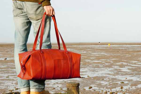 Elvis & Kresse Weekend Bag - Red