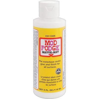 MOD PODGE Matte Finish 4 ounce Sealer Glue Decoupage