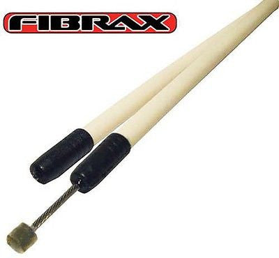 Fibrax Powershift Complete MTB Bicycle Bike Gear Cable Stainless Steel White