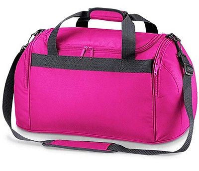 pink holdall bag